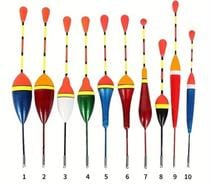 Photos Vivastreet 10pcs Flotteur De Pêche, Flotteur De Lancer Longue Distance