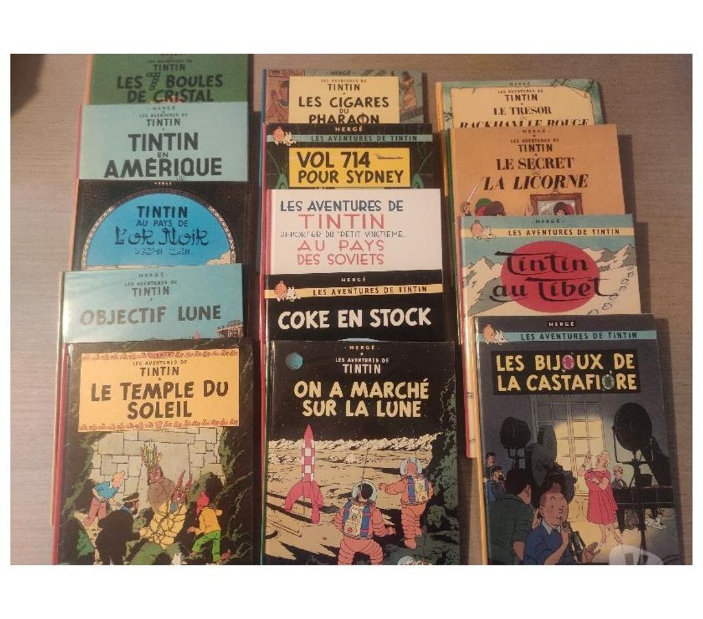 Livres occasion Isère Vienne - 38200 - Photos Vivastreet lot livres de tintin