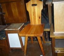 4 petites chaises en pin, promotion