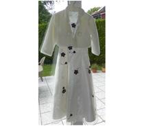 Robe Blanche + Boléro Blanc