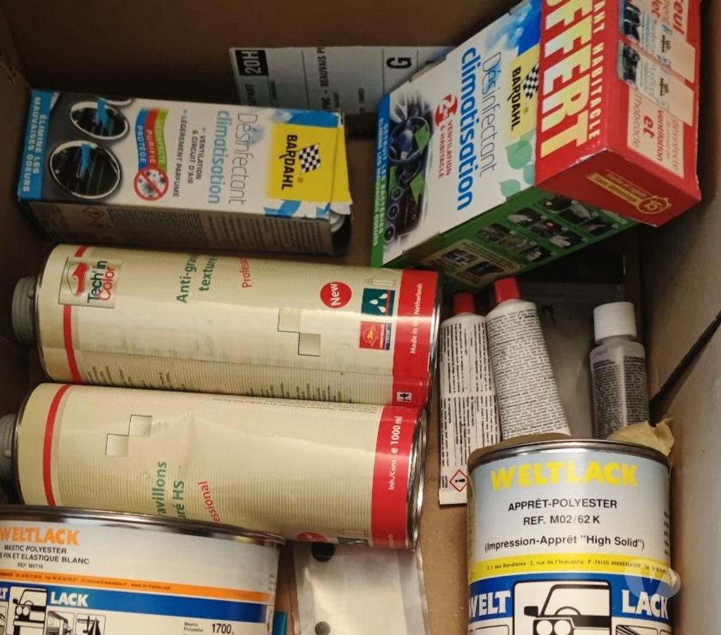 Pièces et services auto Val-d'Oise Bernes sur Oise - 95340 - Photos Vivastreet Gros Carton De produits Divers Pour Véhicules