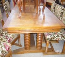 Table de ferme et 4 chaises, promotion