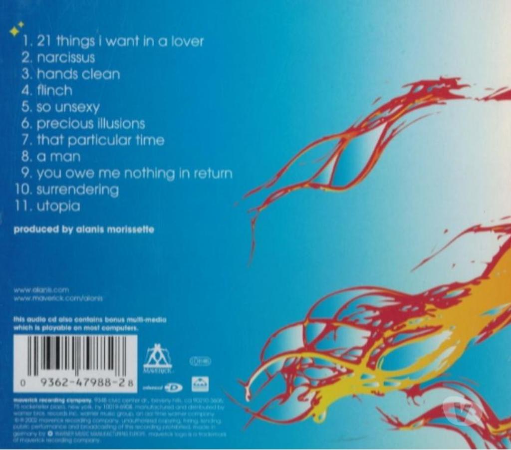 CDs Charente-Maritime Rochefort - 17300 - Photos Vivastreet Alanis Morissette. BROOKE FRASER