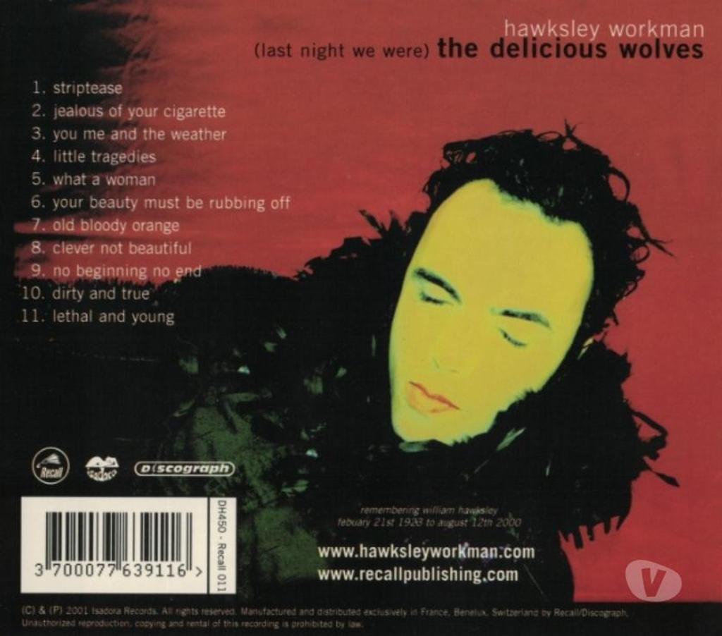 CDs Charente-Maritime Rochefort - 17300 - Photos Vivastreet Hawksley Workman. The Sleepy Jackson