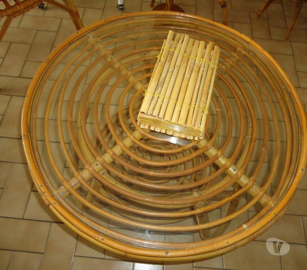 Ameublement & art de la table Vendée Challans - 85300 - Photos Vivastreet Salon en rotin de 12 pièces