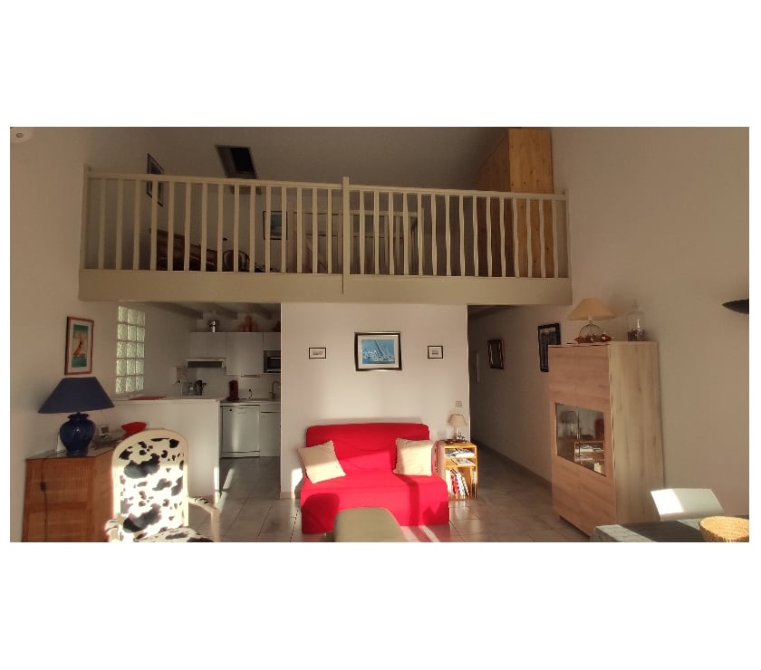 location saisonniere Charente-Maritime Royan - 17200 - Photos Vivastreet ROYAN PONTAILLAC Appart Spacieux 55m² Mezzanine et Terrasse
