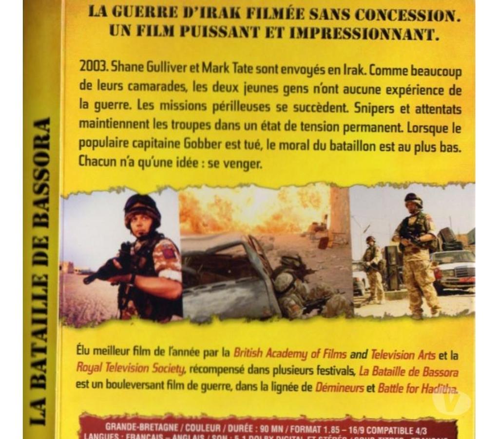 DVD occasion Charente-Maritime Rochefort - 17300 - Photos Vivastreet Nom de code Geronimo. LA BATAILLE DE BASSORA