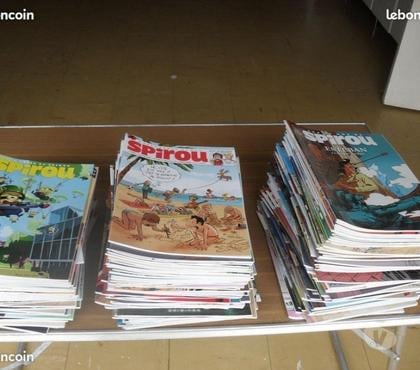Livres occasion Villers les Nancy Meurthe-et-Moselle - Photos Vivastreet PRES DE 200 MAGAZINES SPIROU comme neufs