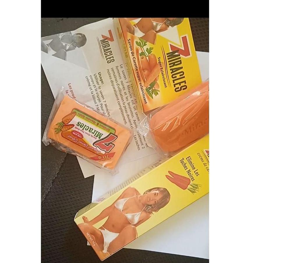 Beauté - Santé Guadeloupe Sainte Anne - 97180 - Photos Vivastreet 7miracles crème et savon