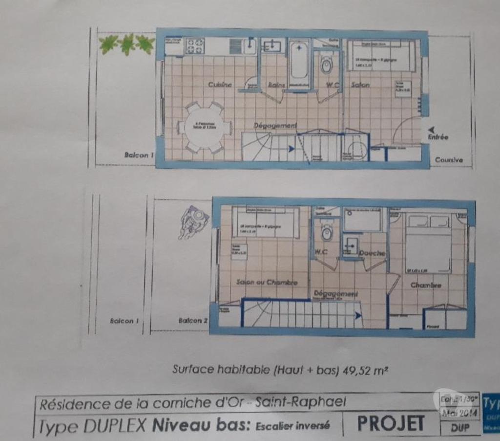location saisonniere Var St Raphael - 83700 - Photos Vivastreet Duplex 6 couchages St Raphael 83700