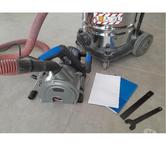 Location rainureuse à disque avec aspirateur en option