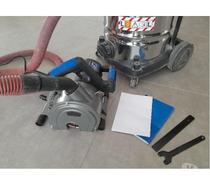 Location rainureuse à disque avec aspirateur en option