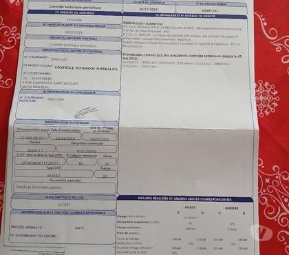 Voiture à vendre Thurageau Vienne - Photos Vivastreet Laguna2 2.2l DCI 150CV BA