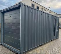 Conteneur Maritime 20' avec Portes Sectionnelles