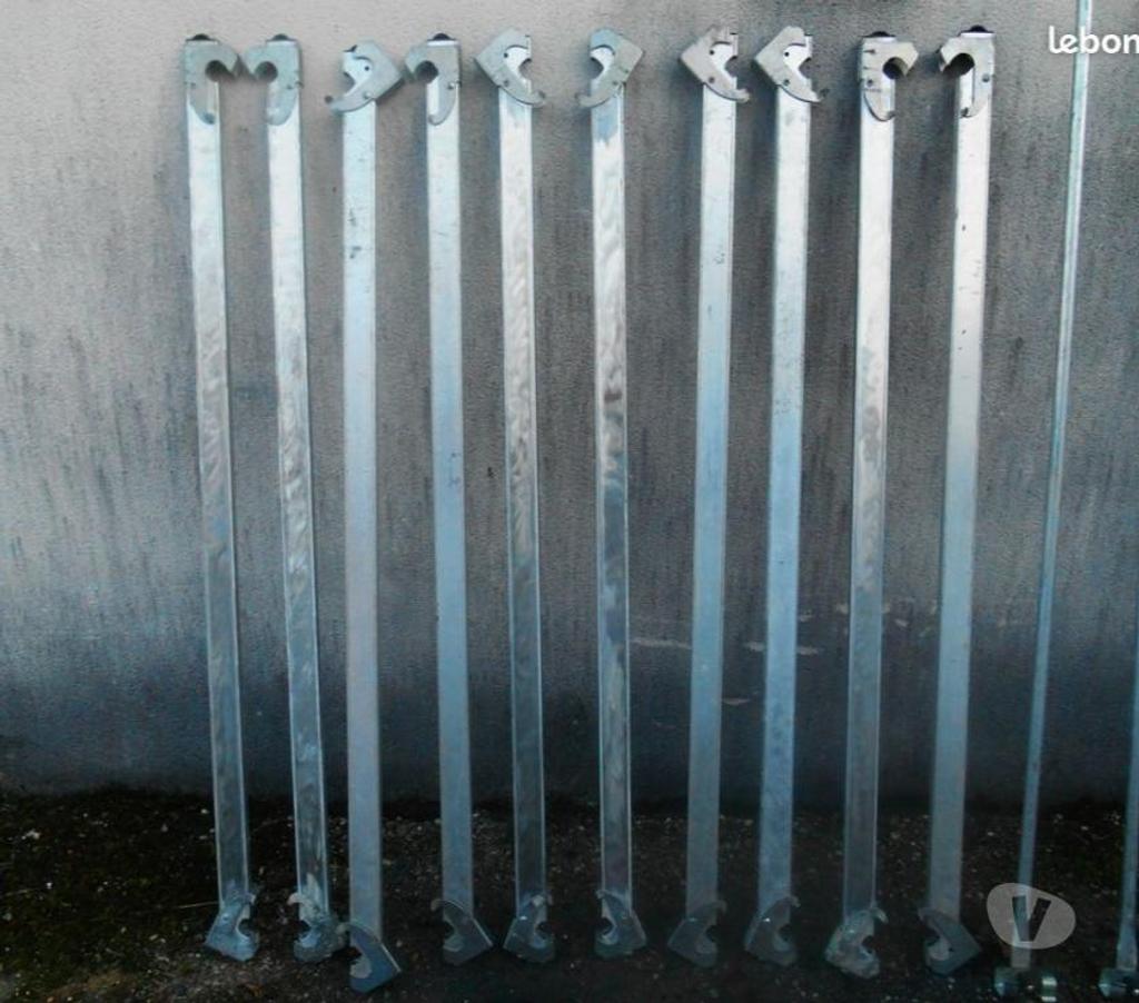 Matériel Gironde Bordeaux - Photos Vivastreet Echafaudage tubesca 4 roues aluminium haut. travail 8 mètre