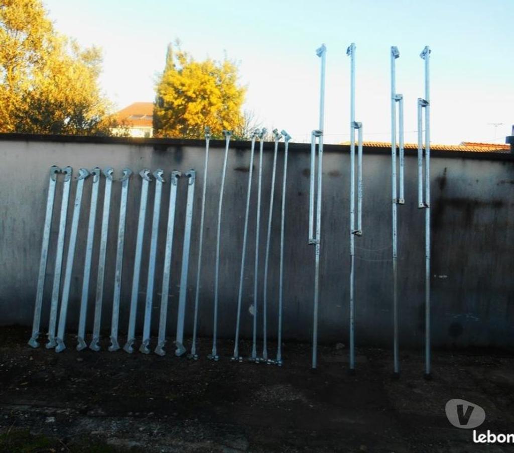 Matériel Gironde Bordeaux - Photos Vivastreet Echafaudage tubesca 4 roues aluminium haut. travail 8 mètre