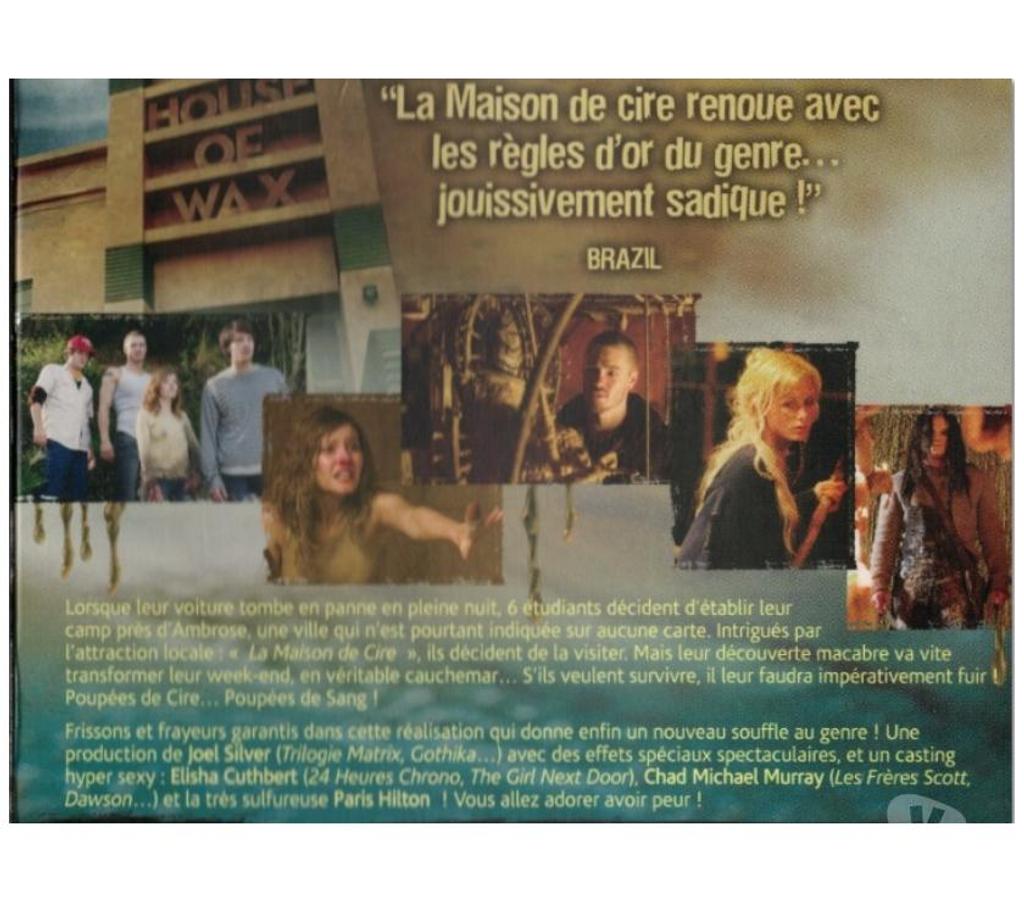 DVD occasion Charente-Maritime Rochefort - 17300 - Photos Vivastreet La maison de cire. HARPOON