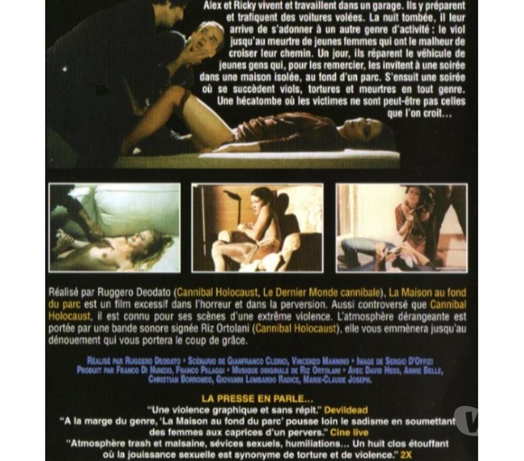 DVD occasion Charente-Maritime Rochefort - 17300 - Photos Vivastreet La maison au fond du parc. SAW n° 4