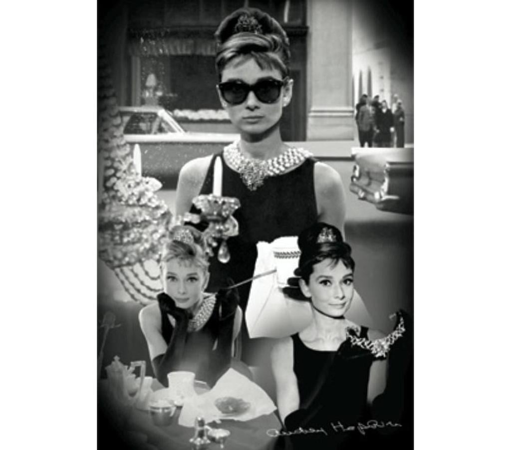 Décoration - art Charente-Maritime Rochefort - 17300 - Photos Vivastreet Audrey Hepburn, grand poster plastifié en 3D