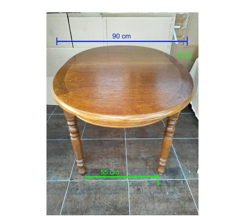 Ameublement & art de la table Jura Foncine le Haut - 39460 - Photos Vivastreet Table manger extensible ovale rallonges chêne bois vintage