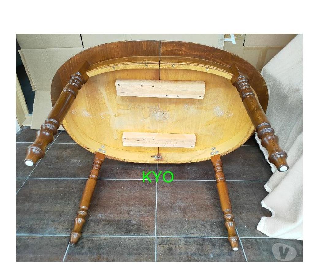 Ameublement & art de la table Jura Foncine le Haut - 39460 - Photos Vivastreet Table manger extensible ovale rallonges chêne bois vintage