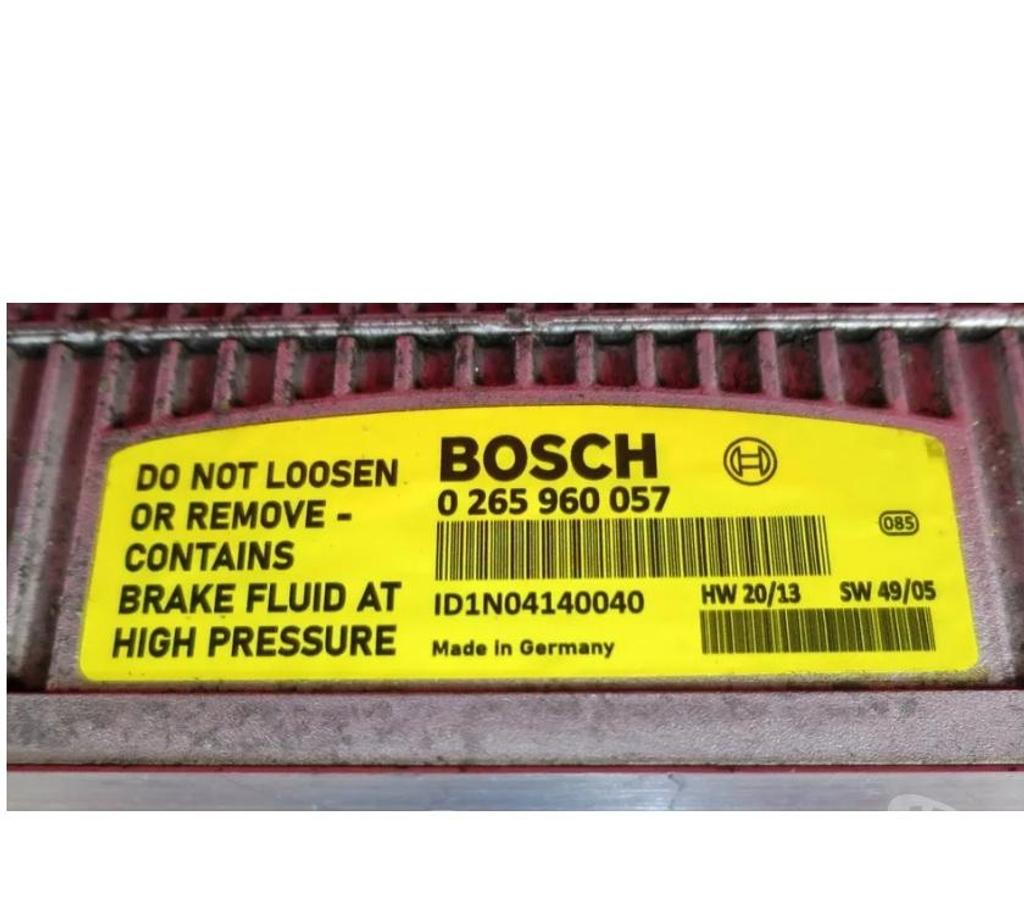 Pièces et services auto Bas-Rhin Ville - 67220 - Photos Vivastreet Bloc hydraulique de commande SBC ABS Bosch A0094312512