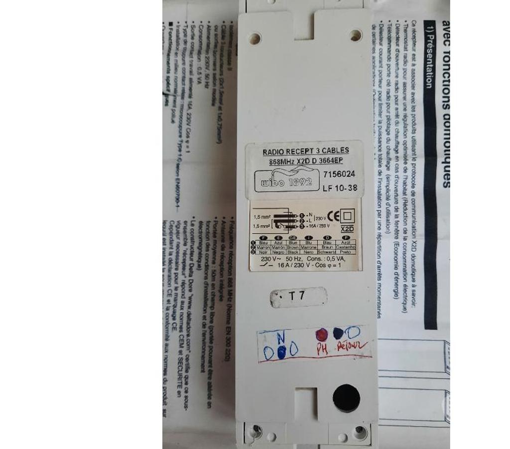 Loiret Orleans - Photos Vivastreet récepteur chauffage delta dore RADIO X2D et CPL