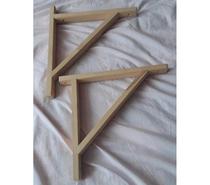 2 supports étagère