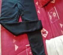 Legging femme polaire noir