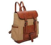 Sac à dos bi-matière Blue Smith Camel