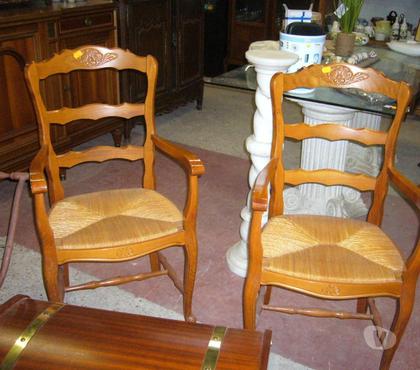Ameublement - art de la table Sartrouville Yvelines - Photos Vivastreet Paire de fauteuils en merisier
