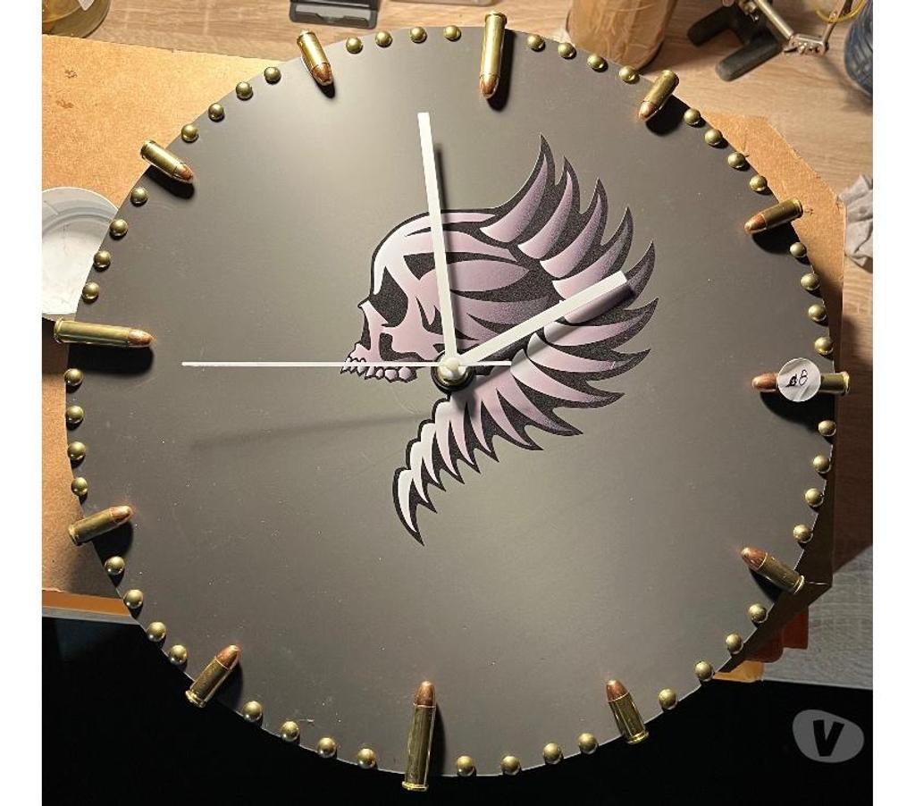 Décoration - art Var Callian - 83440 - Photos Vivastreet Horloge murale ballechasseurbiker