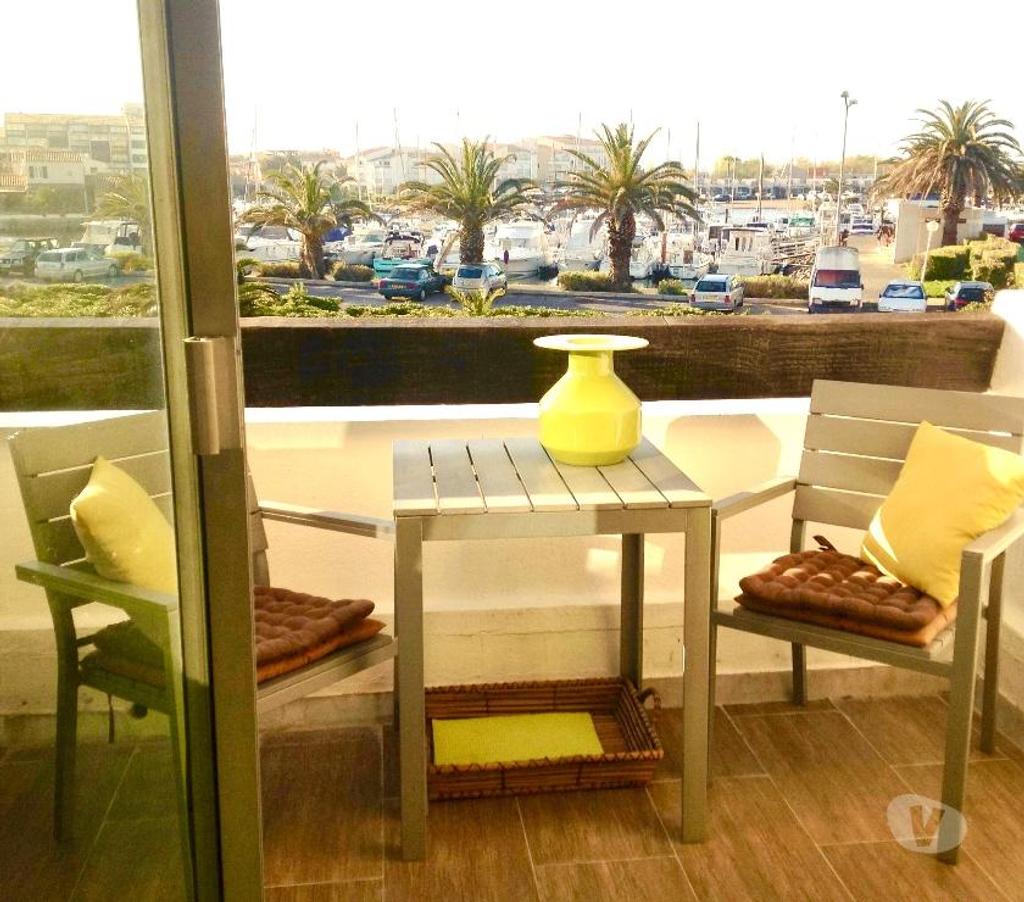 location saisonniere Hérault Agde - 34300 - Photos Vivastreet STUDIO CAP d’AGDE EDEN, 30 m2, PARKING, CLIM, WIFI