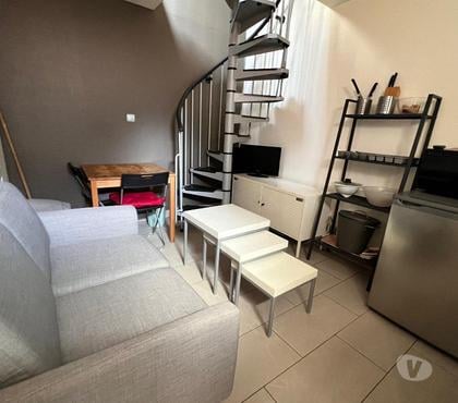 Appartement meublé Dijon Côte-d'Or - Photos Vivastreet JOUVENCE REPUBLIQUE T1 bis duplex 19m² meublé, rénové