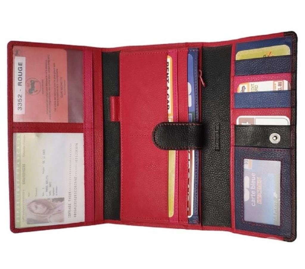 Accessoires - Bagagerie Oise Beauvais - 60000 - Photos Vivastreet Portefeuille cuir femme type compagnon tout-en-un Fuchsia