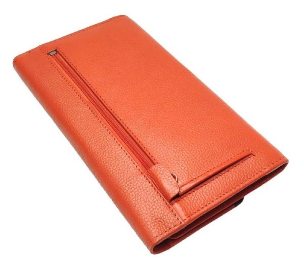 Accessoires - Bagagerie Oise Beauvais - 60000 - Photos Vivastreet Portefeuille cuir femme type compagnon tout-en-un Orange