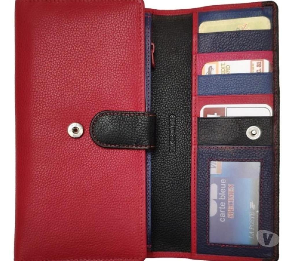 Accessoires - Bagagerie Oise Beauvais - 60000 - Photos Vivastreet Portefeuille cuir femme type compagnon tout-en-un Rouge
