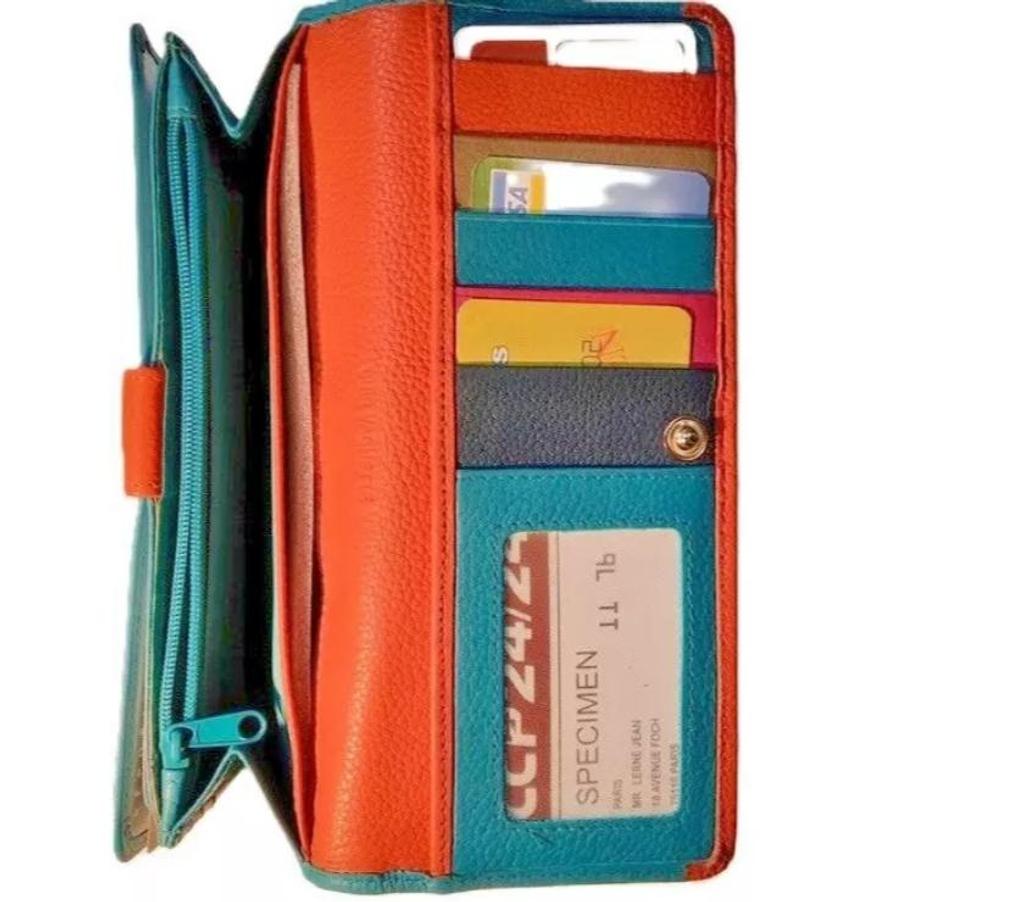Accessoires - Bagagerie Oise Beauvais - 60000 - Photos Vivastreet Portefeuille cuir femme type compagnon tout-en-un Turquoise