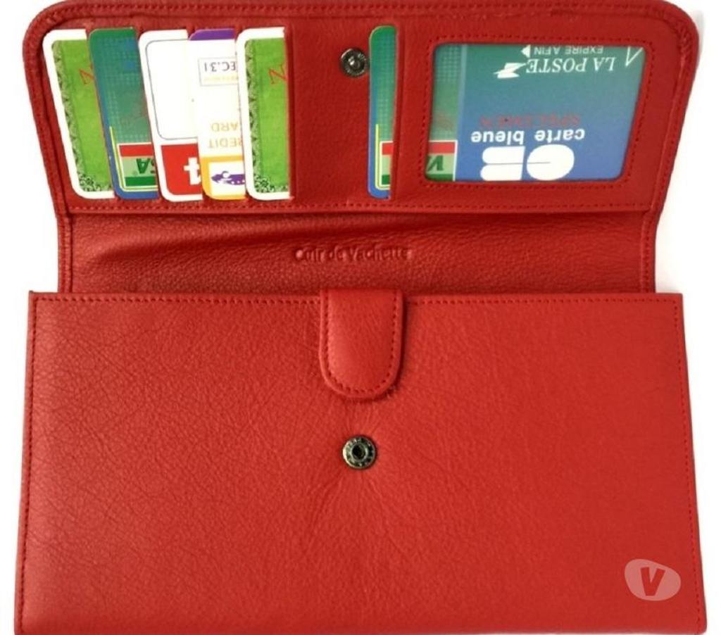 Accessoires - Bagagerie Oise Beauvais - 60000 - Photos Vivastreet Eléphant d’or Portefeuille compagnon tout-en-un Rouge