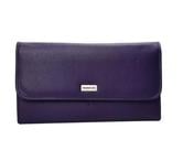 Portefeuille femme compagnon tout-en-un Mauve