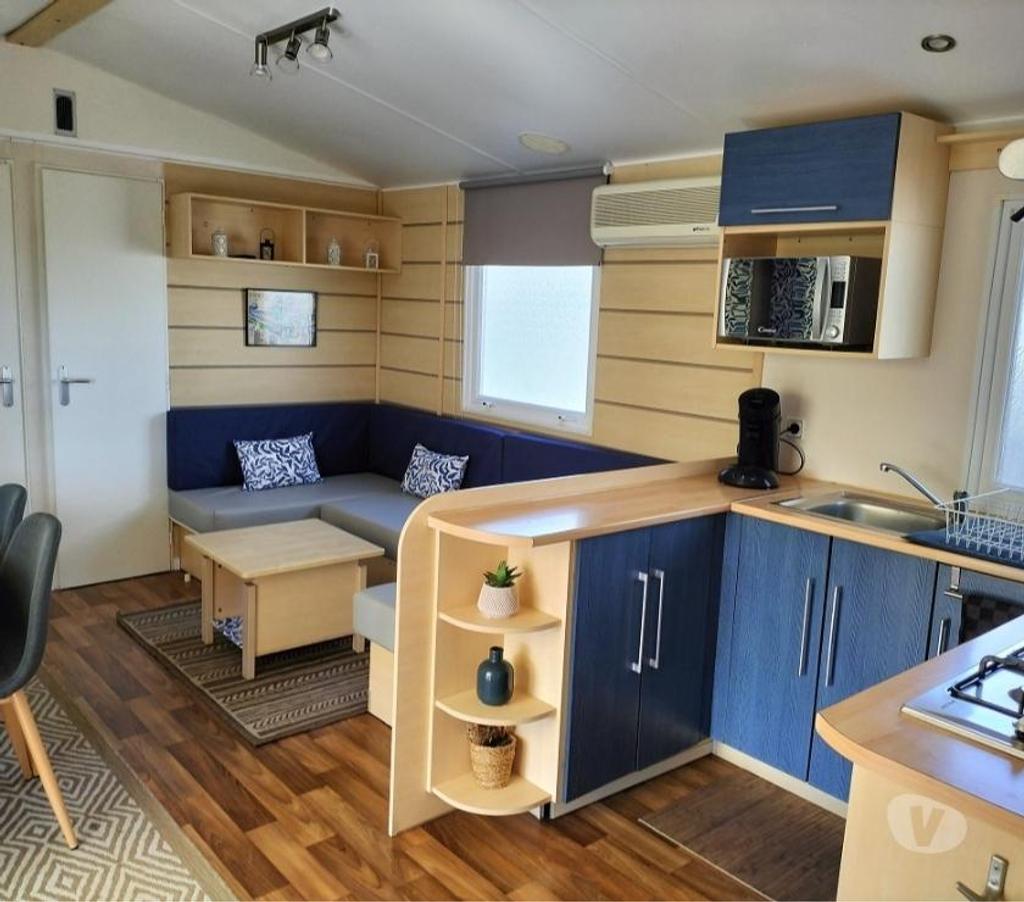 location saisonniere Hérault Agde - 34300 - Photos Vivastreet SAISON 2525 JOLIE MOBIL HOME 6 PERS 3 CH CLIMATISE