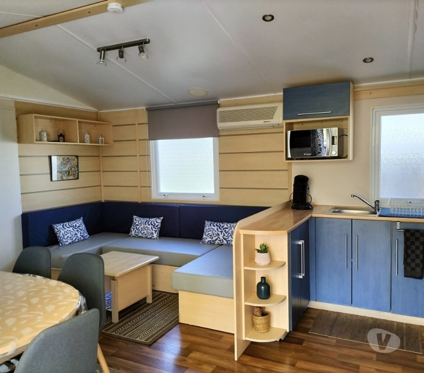 location saisonniere Hérault Agde - 34300 - Photos Vivastreet SAISON 2525 JOLIE MOBIL HOME 6 PERS 3 CH CLIMATISE