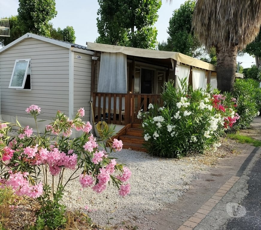 location saisonniere Hérault Agde - 34300 - Photos Vivastreet SUPERBE MOBIL HOME 6 PERS 3 CH 2 WX 2 SDB CLIM