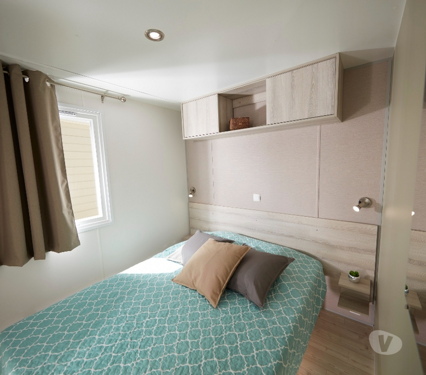 location saisonniere Hérault Agde - 34300 - Photos Vivastreet SUPERBE MOBIL HOME 6 PERS 3 CH 2 WX 2 SDB CLIM
