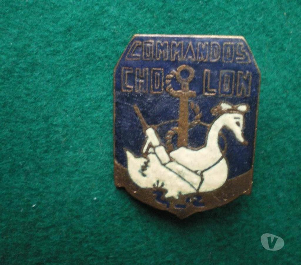 Collection Calvados Caen - 14000 - Photos Vivastreet Insigne du Commando CHOLON.