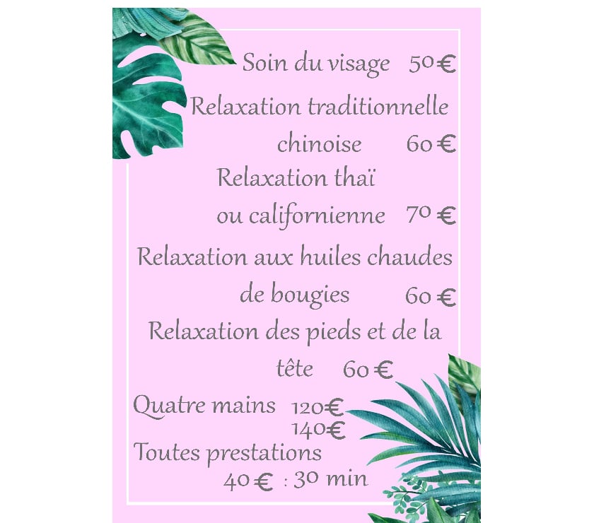 Massages Nord Lille - Photos Vivastreet Massage chinois thaï