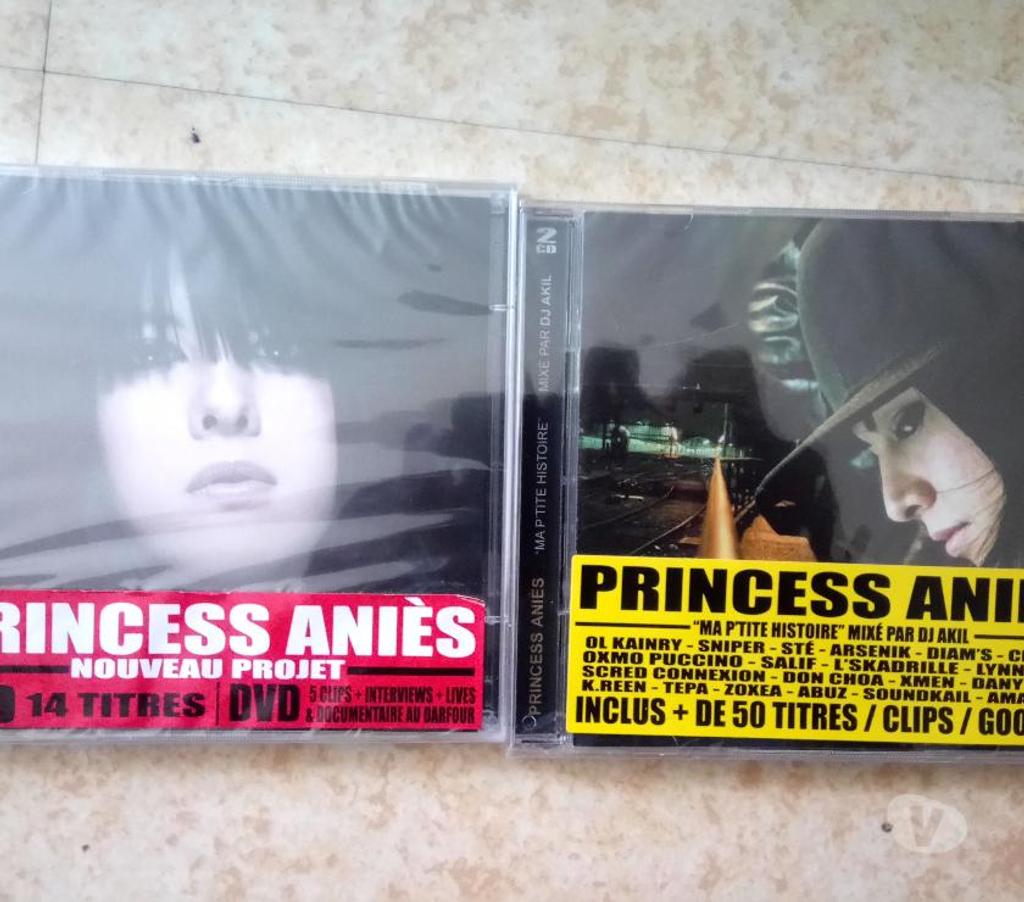 CDs Essonne Corbeil Essonnes - 91100 - Photos Vivastreet Coffret Princess Anies 2 cd + 2 dvd - rap f