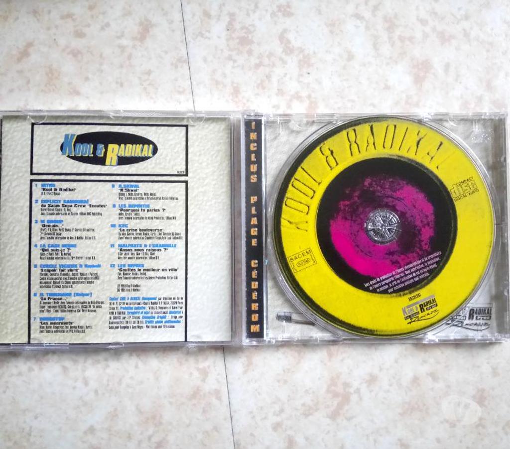 CDs Essonne Corbeil Essonnes - 91100 - Photos Vivastreet Kool et Radikal - cd neuf - rap français