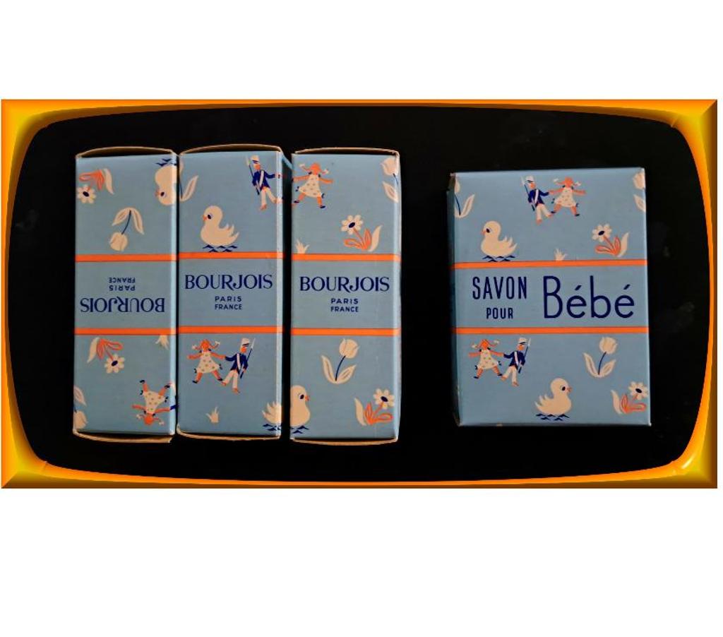 Collection Seine-et-Marne Meaux - 77100 - Photos Vivastreet Savonnettes pour bébé Bourjois- VINTAGE- années 60
