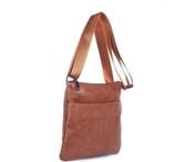 BLUE SMITH Pochette plate sacoche mixte Camel